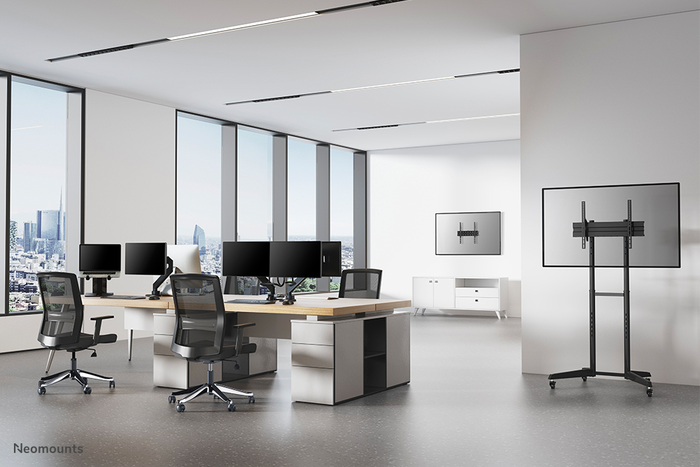 Neomounts NSLS200 Soporte para portátil 10-17" - altura ajustable - plegable - compacto - universal